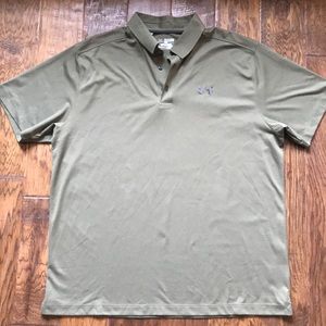 Under Armour Olive Green Polo
